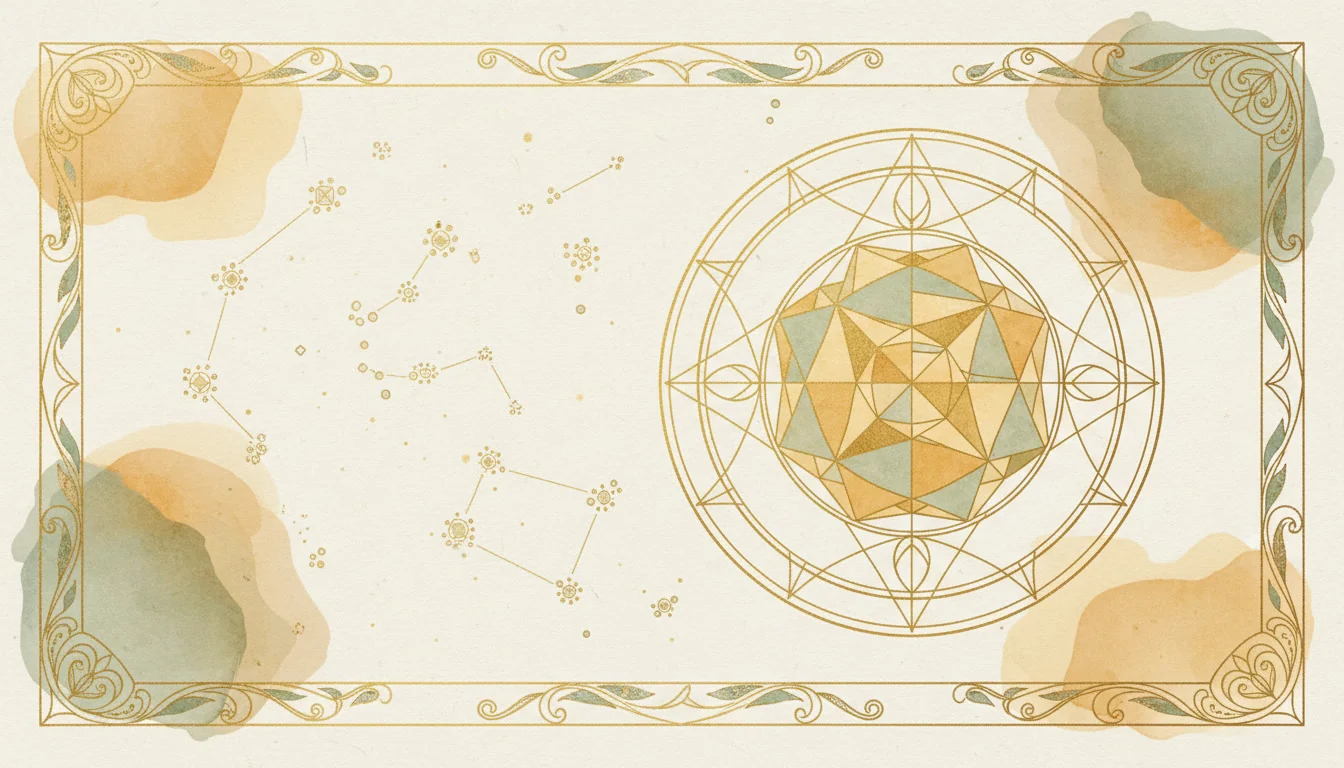 Celestial orbits on warm paper